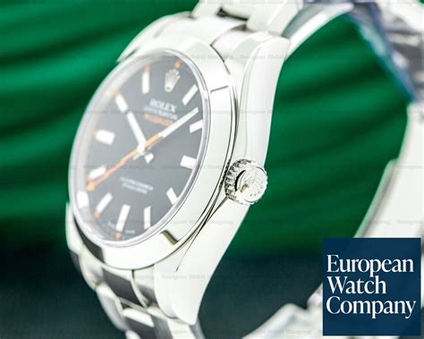 rolex milgauss black dial discontinued.